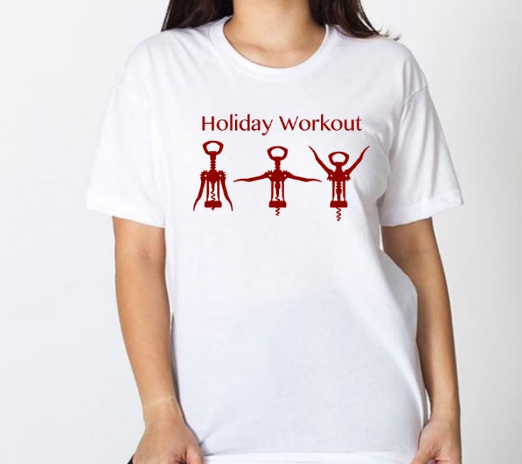 holiday wine shirts