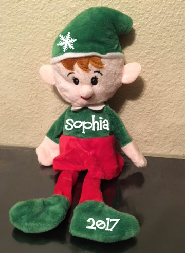 SEARCH OUR NEW SHOP LISTING Personalized Plush Christmas Elves, Boy or Girl, Elf On a Shelf