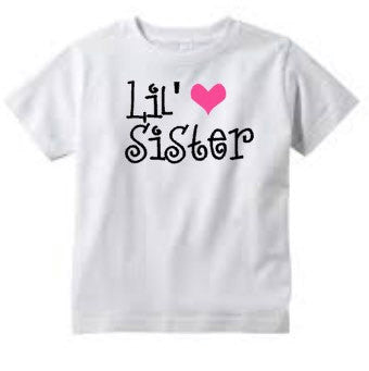 Big Sister and Little Sister Shirts, Matching Girl Shirts, Pregnancy Announcement, Proud Sister