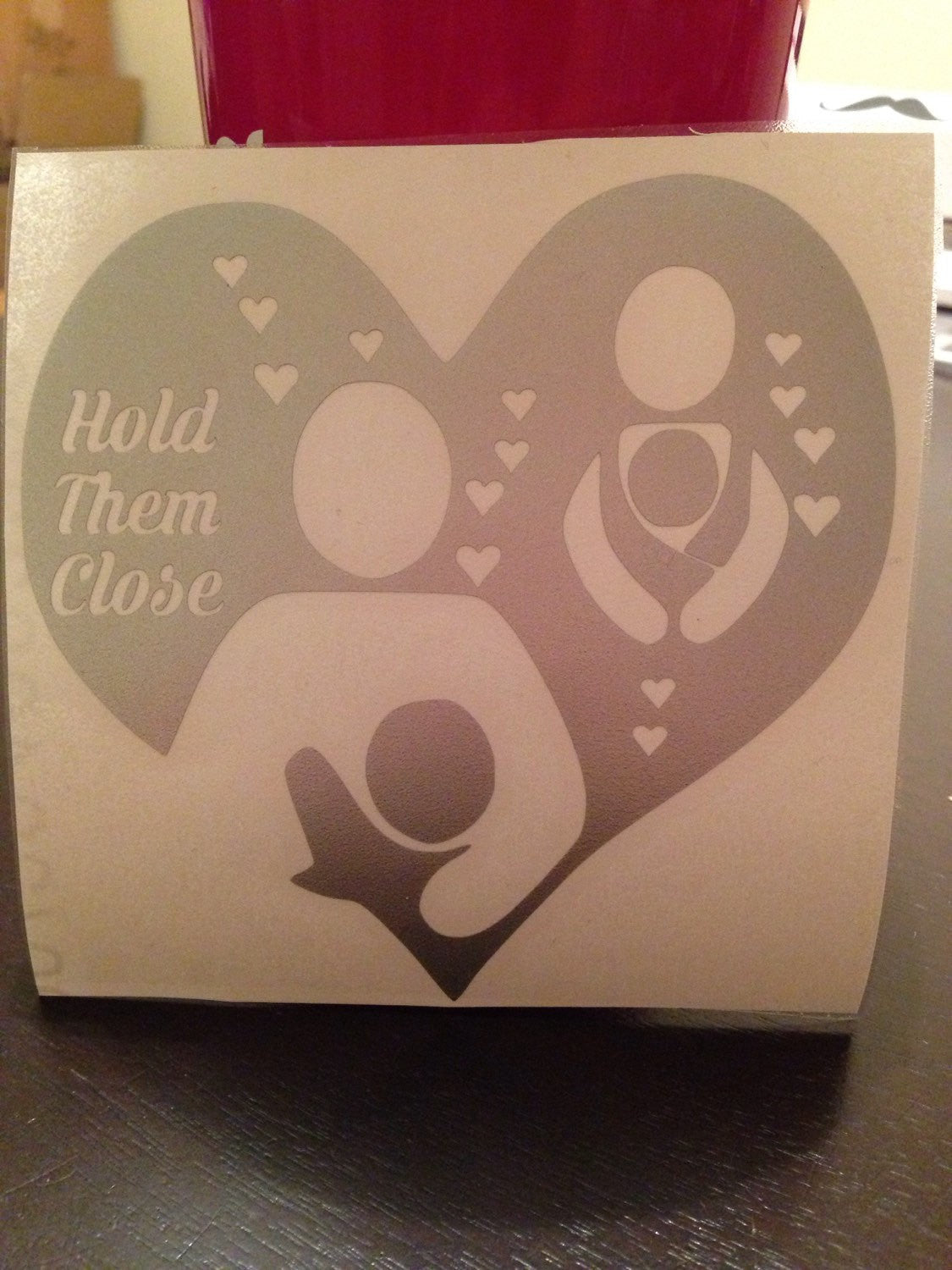 Hold Them Close Sticker Decal, Breastfeeding Awareness, Car Sticker Decal