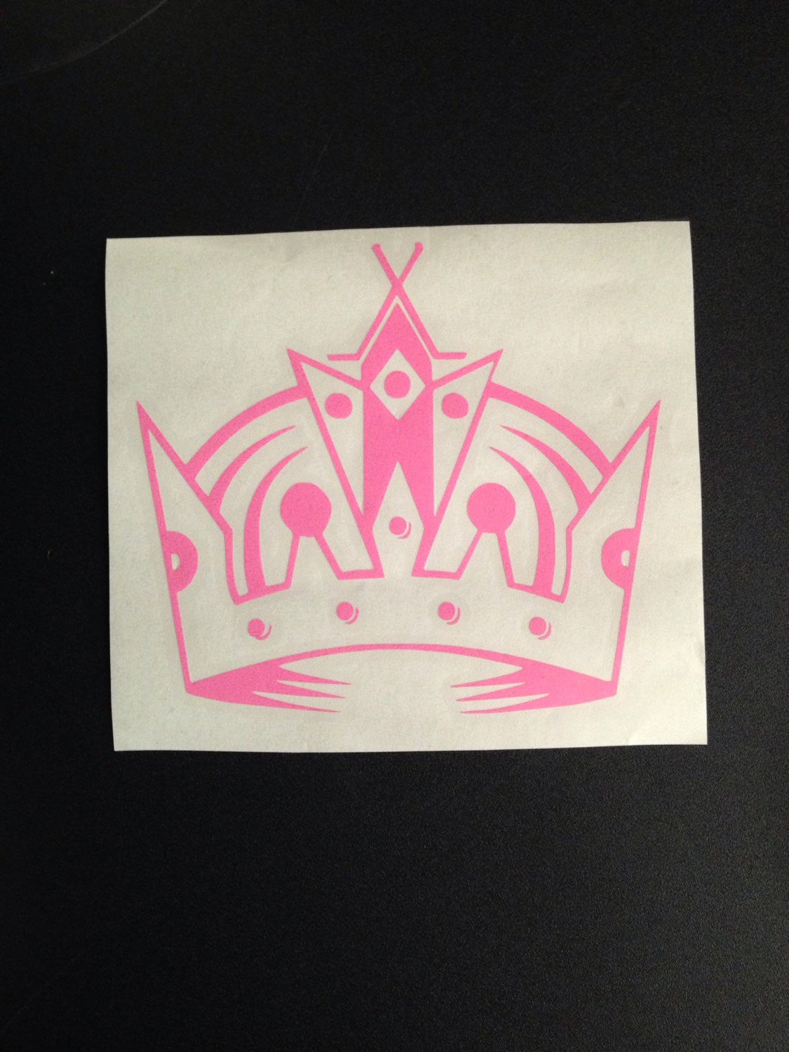 LA KINGS Crown Los Angeles Hockey Sports Sticker Decal | Vinyl Car Sticker Decal | Sports