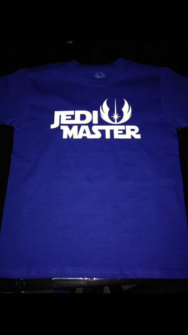Jedi Master Shirt | Kids Star Wars Shirt | Jedi In Training | Padawan | Let The Force Be With You