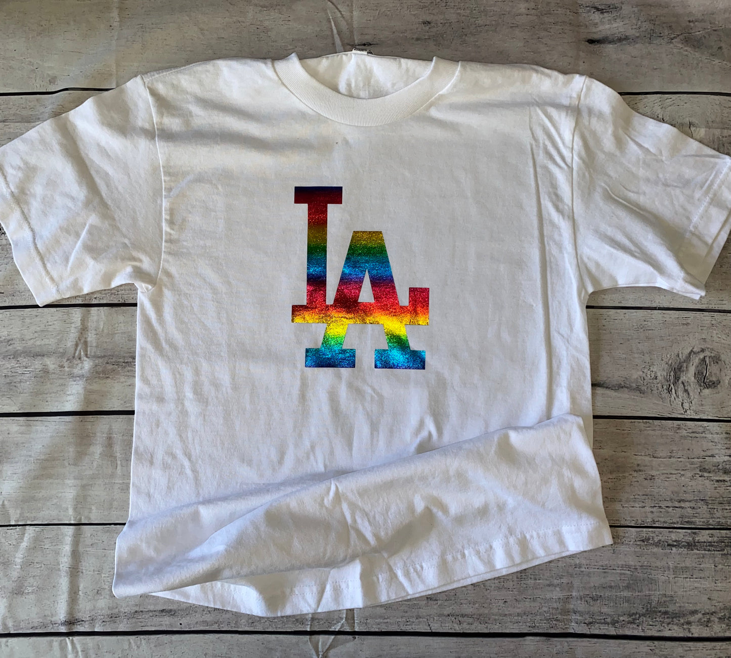 LA Dodgers Pride Baseball Shirt
