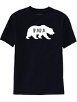 Men’s Papa Bear Shirt, Matching Family Shirts