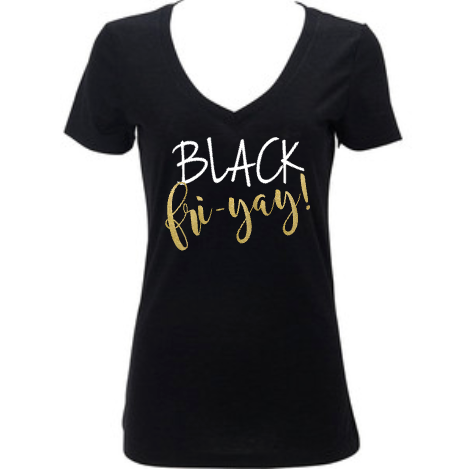 Black Friyay Friday Women’s Shirt, Holiday Shopping