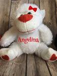 Personalized Valentine’s Day Plush Gorillas, Monkey Love