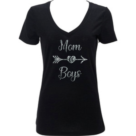 Mom of Boys, Cute Women’s Shirt, Mom Life
