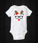 Reindeer Onesie, Baby’s First Christmas, Rudolph Santa Claus