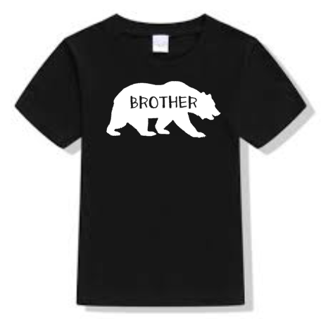 Boys Brother Bear Shirt, Matching Family Shirts