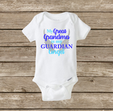 My Great Grandma is My Guardian Angel, Baby Onesie, Baby Shower
