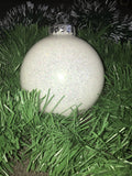 Snowflakes are Kisses from Heaven Christmas Ornament Bulb, Tree Decor, In Memory