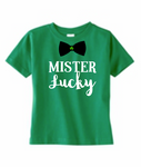 Mister Lucky Shirt, Baby Boy Onesie, St Patrick’s Day