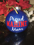 Proud Marine Mom Christmas Ornament Bulb, Tree Decor, Gift USA