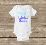 Hand Picked for Earth by My Great Grandma in Heaven, Baby Onesie, Baby Shower