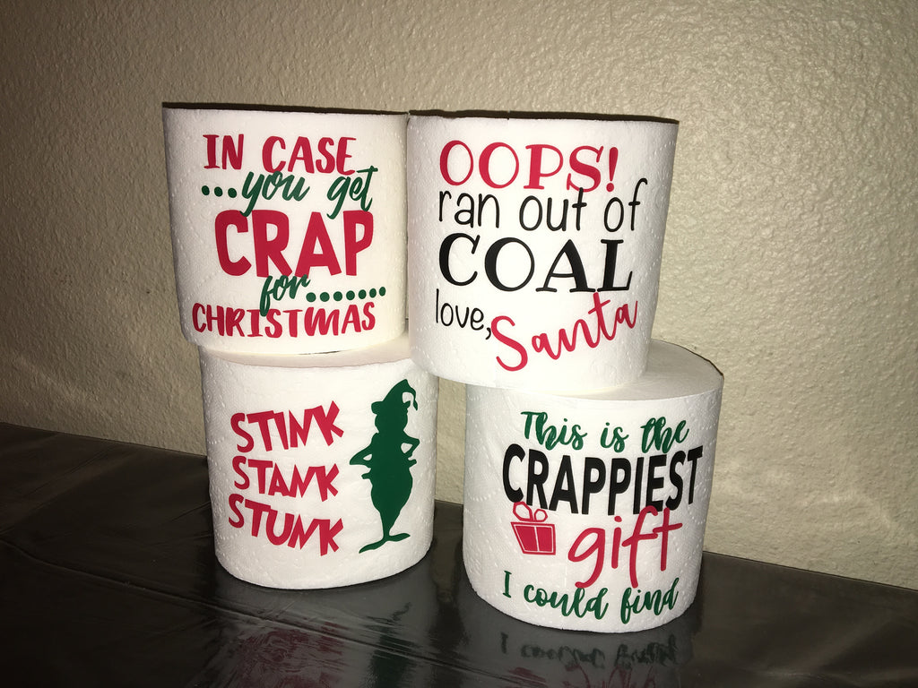 Toilet Paper Funny Gag Gift Christmas Exchange