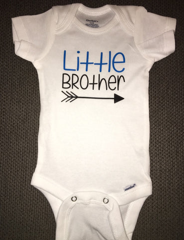 Little Brother Onesie, Boys Shirt, Baby Shower, Pregnancy Announcement
