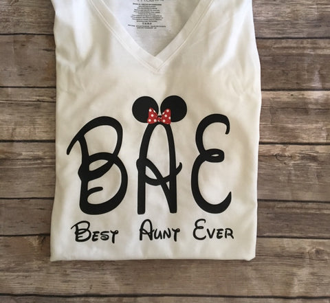 Best Aunt Ever BAE, Women’s Shirt