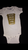 Breast Milk Latte Baby Onesie, Baby Shower Gift, Breastfeeding