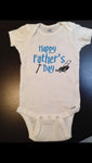 Happy Father's Day Onesie | Baby Boy Onesie | Baby Girl Onesie | Daddy Day | Baby Shower | New Dad