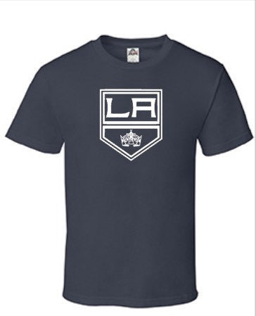 Men's Kings Shirt | LA Kings Shirt | Los Angeles Kings Logo | Go Kings Go, Hockey | Kings Crown