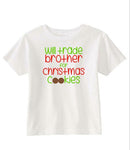 Will Trade Brother, Will Trade Sister for Christmas Cookies, Funny Kids Christmas Shirts, Siblings