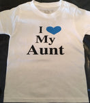 Yo Quiero Mi Tia Baby Onesie, I Love My Aunt Auntie, Baby Shirt
