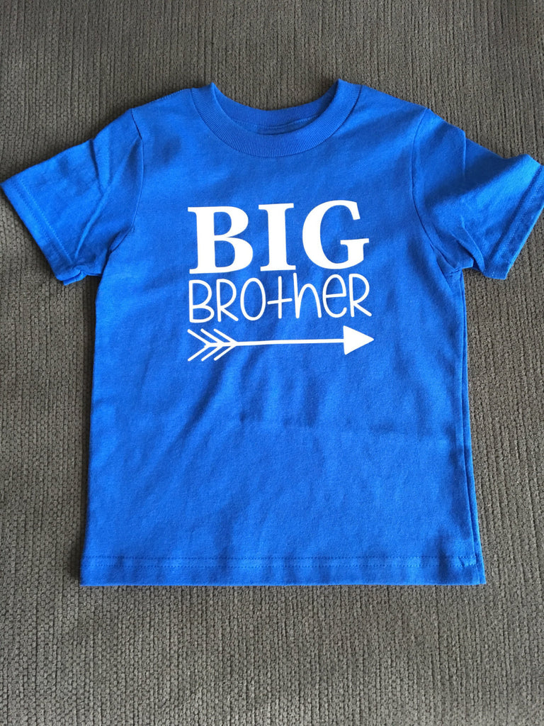 Big brother baby shop shower shirt