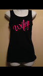 Wifey Tank Top, Mrs Shirt, Bride Wedding, Bachelorette Bridal Shower, Just Married
