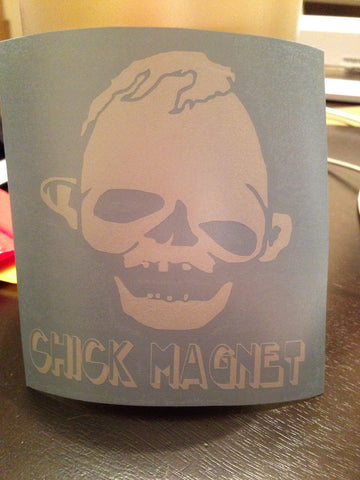 Chick Magnet Sticker Decal | Comical Funny Vinyl Car Sticker Decal | Goonies | Movie Decal