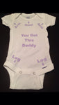 Instructions for Daddy Onesie, You Got This Daddy, Funny Baby Onesie for the New Dad