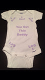 Instructions for Daddy Onesie, You Got This Daddy, Funny Baby Onesie for the New Dad