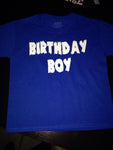 BIRTHDAY Shirt, Kids Shirt, Boy Or Girl Birthday Shirt Name and Age, Celebration Happy Birthday