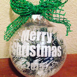 Christmas Ornament 2017, MERRY CHRISTMAS Ornament, Christmas Tree Decor