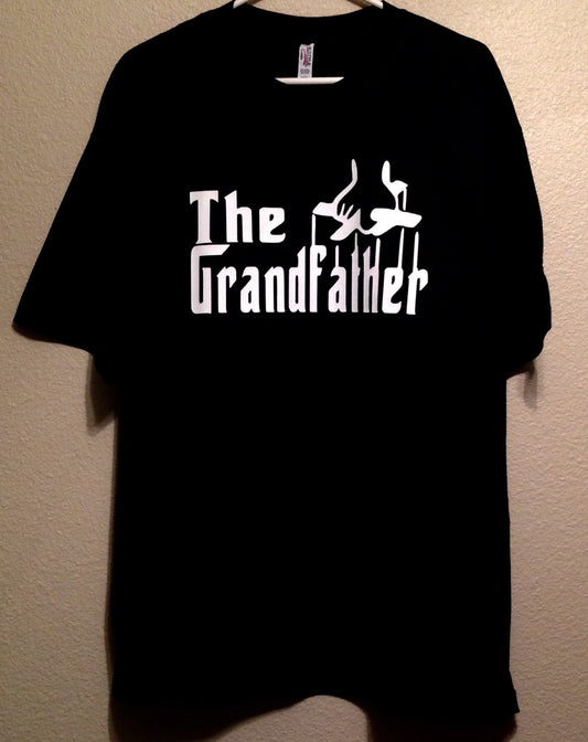 The Grandfather Shirt | New Grandpa Tee Shirt | Father's Day Shirt | The Godfather