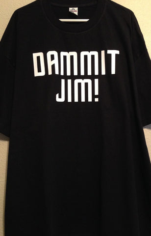 Dammit Jim Tshirt, Star Trek Inspired Sci Fi Mens Shirt, Dr Leonard McCoy, Father's Day