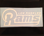 Los Angeles Rams Decal | Football Decal | St Louis Rams Football Team Sticker Decal LA