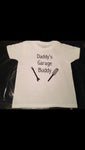 Daddy's Garage Buddy Onesie, Father's Day Onesie