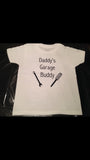 Daddy's Garage Buddy Onesie, Father's Day Onesie
