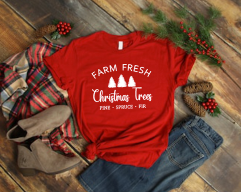 Farm Fresh Christmas Trees Shirt