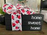 Faux Book Stack Home Decor Farmhouse