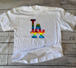 LA Dodgers Pride Baseball Shirt