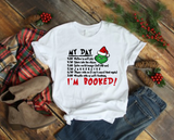 Grinch Grinchmas Funny Christmas Holiday Shirt