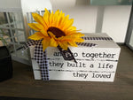 Faux Book Stack Home Decor Farmhouse