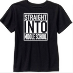 Straight into School Back to School Shirts All Grades