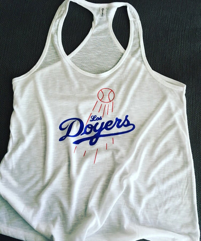 Los Doyers Women’s Dodgers Racerback Tank Top Baseball