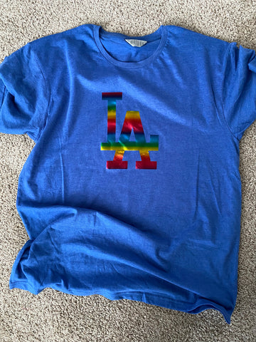LA Dodgers Baseball Pride Shirt