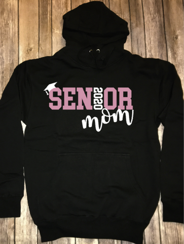 Senior 2020 Grad Mom Hoodie