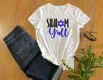 Shalom Y’all, Women’s Happy Hanukkah Shirt