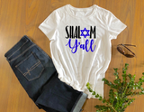 Shalom Y’all, Women’s Happy Hanukkah Shirt