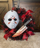 Halloween Spooky Horror Handmade Wreath